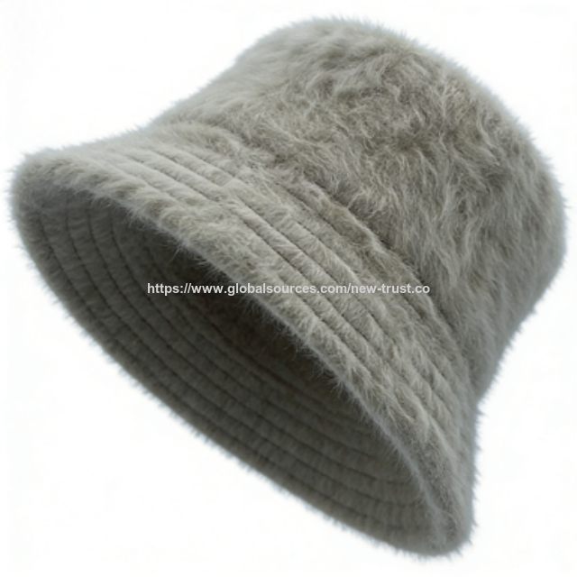 Sombrero de pescador de piel sintética al por mayor para mujeres y hombres - Gorro de invierno cálido y esponjoso, sombrero unisex de felpa suave y moderno para clima frío