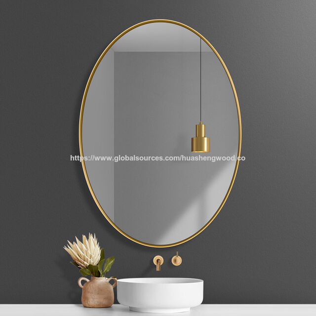 Miroir mural décoratif de salle de bain en gros pour la décoration intérieure