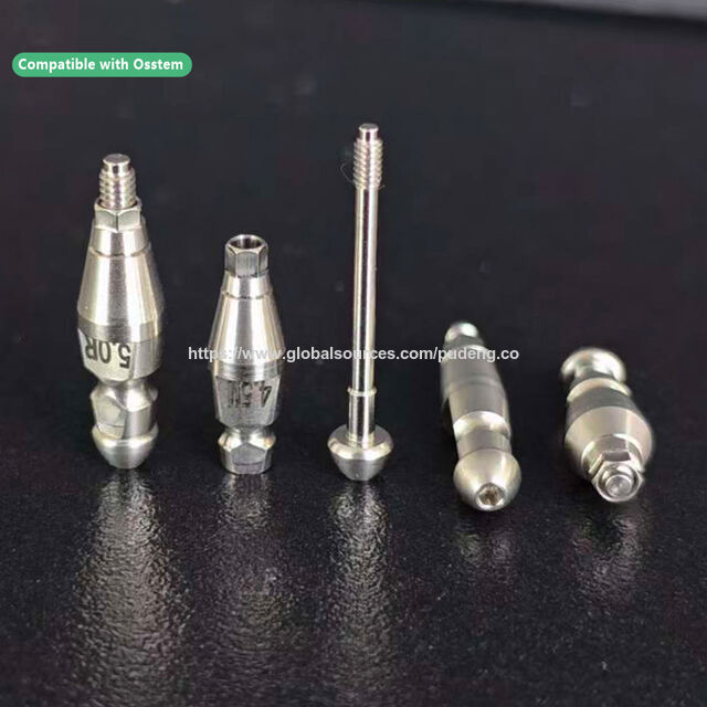 Coping de Transferencia de Cubeta Cerrada de Alta Precisión para Impresión de Implantes Dentales Compatible con el Sistema Osstem