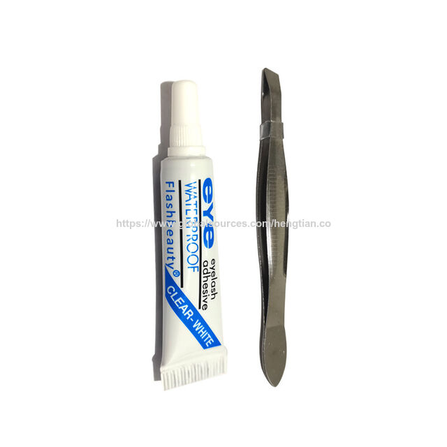 Pegamentos para pestañas y kits de herramientas de extensión. Venta al por mayor de pegamento para injerto de pestañas, pegamento cómodo y sin pegamento para pestañas postizas.
