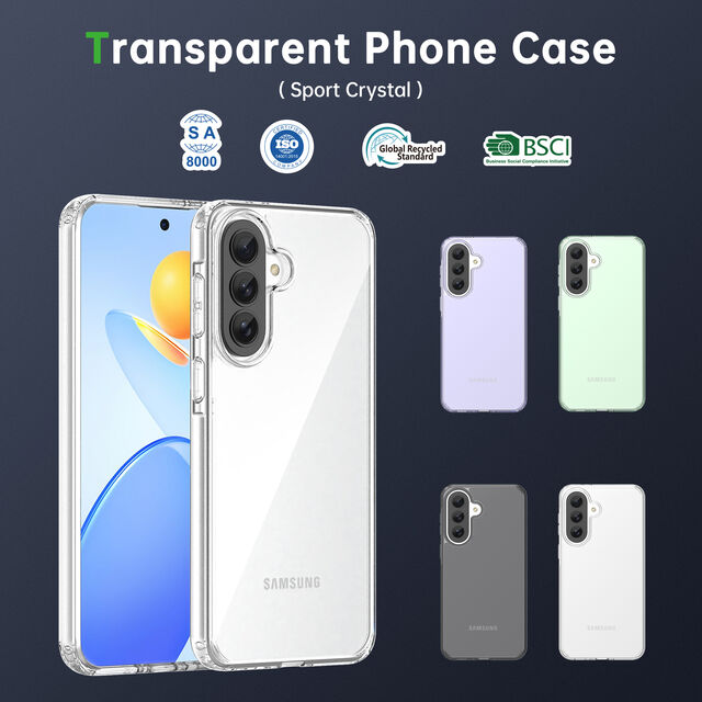 Coque de téléphone portable transparente haut de gamme en TPU+PC, anti-jaunissement, anti-rayures et protection contre les chutes pour Samsung A37, en promotion !