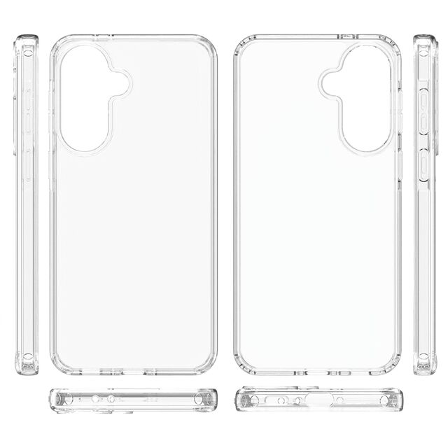 Coque de téléphone portable transparente haut de gamme en TPU+PC, anti-jaunissement, anti-rayures et protection contre les chutes pour Samsung A37, en promotion !