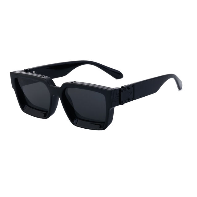 Gafas de sol estilo millonario, gafas de sol cuadradas de alta gama para hombres y mujeres, estilo transfronterizo de moda.
