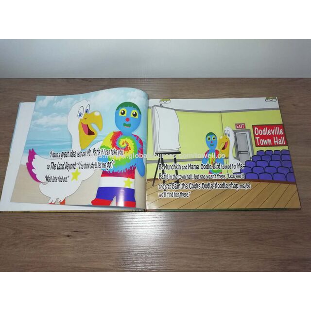 Libro infantil, ideal para fomentar la lectura en niños y aumentar su interés. Se aceptan proyectos OEM.