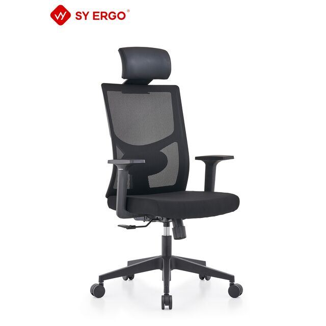 Fauteuil de Bureau Direction Haut de Gamme en Maille à Haut Dossier, Design Moderne, Mobilier Commercial