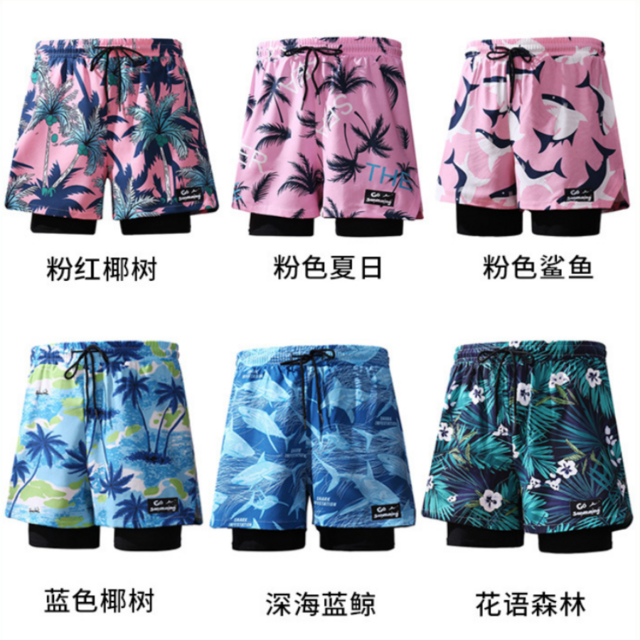 Anpassbare Großhandel Schnell Trocknende Boardshorts Badeshorts Polyester Badehose Strandshorts Lässige Herrenhose