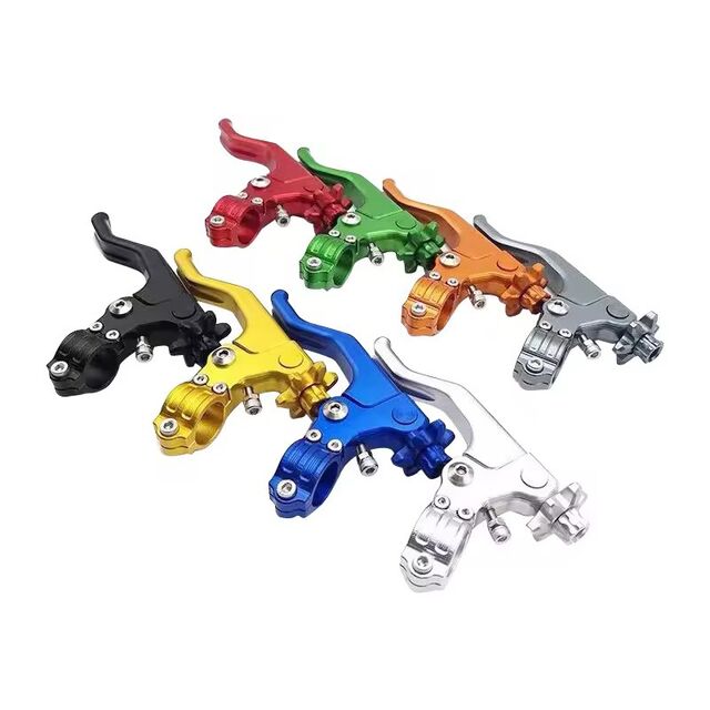 Maneta de embrague modificada de aleación de aluminio para motocicleta, maneta de embrague de cuerno de toro para acrobacias