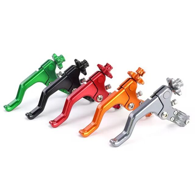 Maneta de embrague modificada de aleación de aluminio para motocicleta, maneta de embrague de cuerno de toro para acrobacias