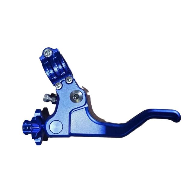 Maneta de embrague modificada de aleación de aluminio para motocicleta, maneta de embrague de cuerno de toro para acrobacias