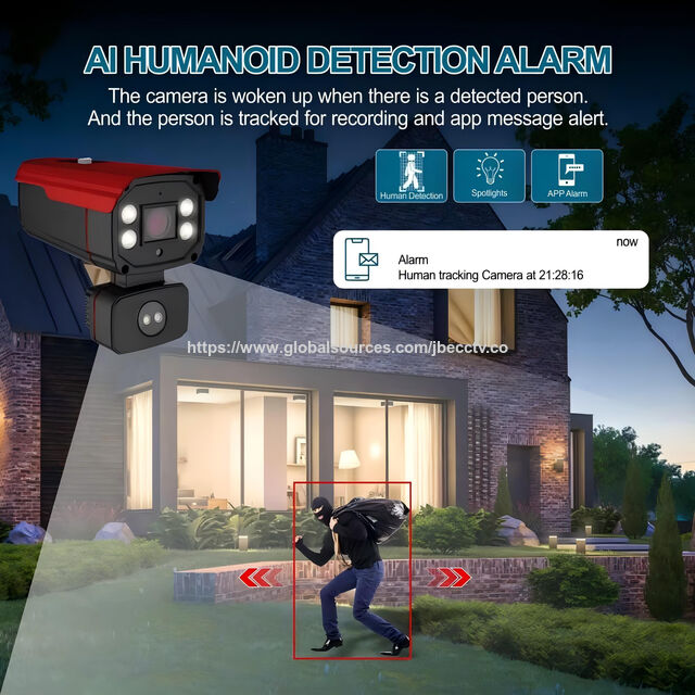 Cámara Terminal Visualizada de Detección de Llama 5MP a 30FPS a Precio de Fábrica, Cámara de Detección de Incendios, Visión Nocturna a Todo Color, Soporte OEM/ODM