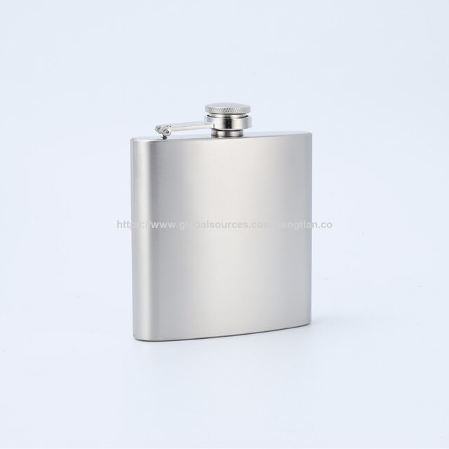 Garrafa de bolso em aço inoxidável para camping ao ar livre, cantil portátil para vinho branco