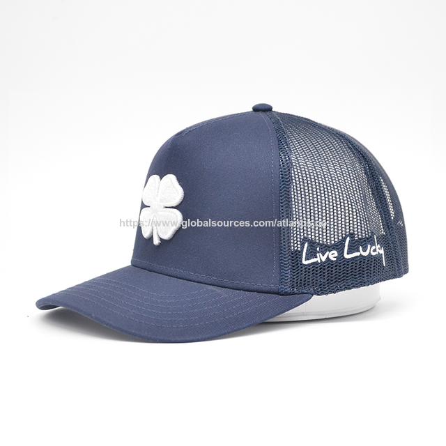 Casquette trucker en maille avec visière incurvée. Devant en mousse ou en coton, arrière en maille, bonne qualité d'usine et prix bas pour la vente au détail ou la promotion.