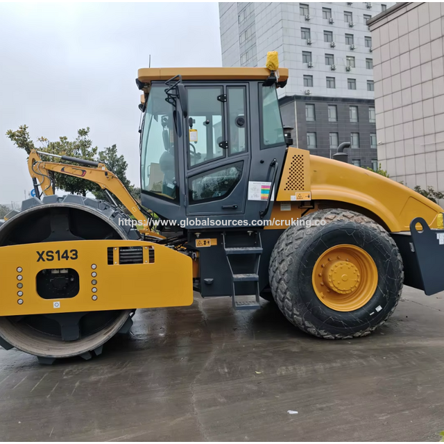 Xs123 12Ton Pemadat Konstruksi Roller Getaran Self-Propelled Motor Roller Getaran Self-Propelled Dijual