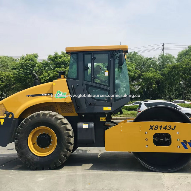 Xs123 12Ton Pemadat Konstruksi Roller Getaran Self-Propelled Motor Roller Getaran Self-Propelled Dijual
