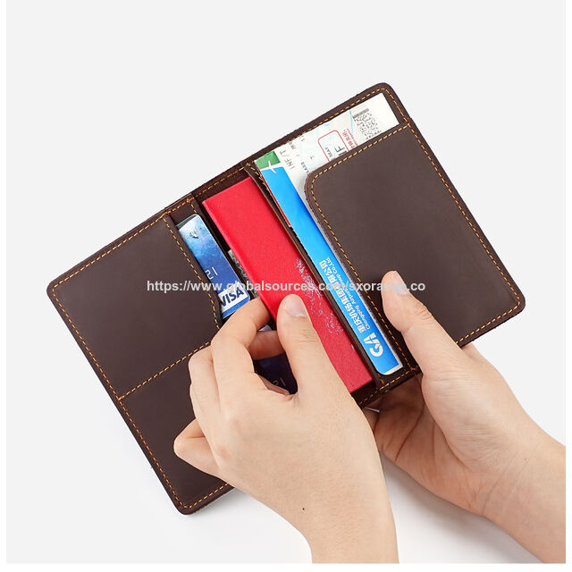OEM Vollnarbenleder Kartenhalter Kartenetuis für Herren, Magsafe Wechselgeldfach Clip Karten Münzhalter Bifold Kartenetui Organizer