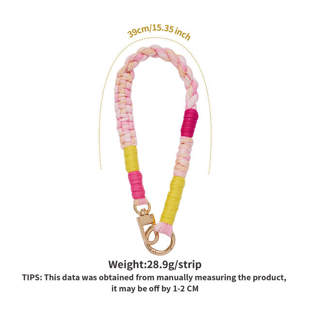 Bestseller Handgefertigtes, hochwertiges Handy-Lanyard – Handy-Kette Paracord-Lanyard Taschenanhänger Schlüsselanhänger
