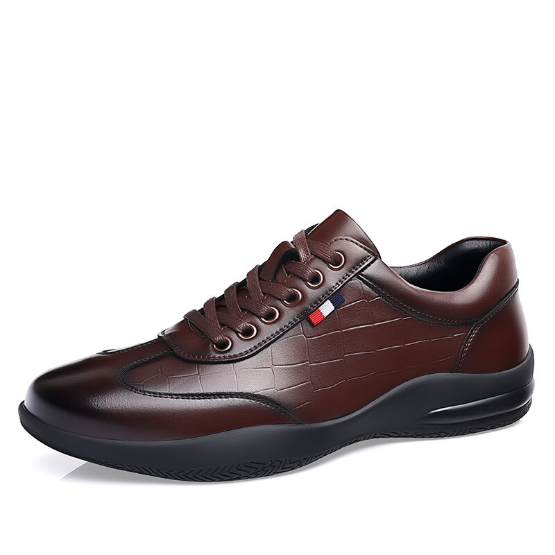 Buy China Wholesale Lace-up Leather Dress Shoes With Enhanced