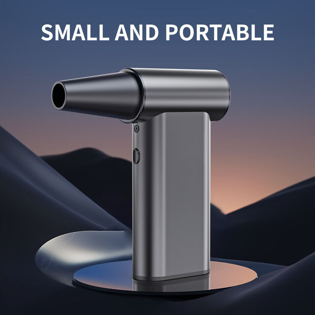 Mini soplador turbo jet, soplador turbo de 180000 rpm con ventilador de alta velocidad, soplador de aire recargable ajustable de 4 velocidades para PC, teclado