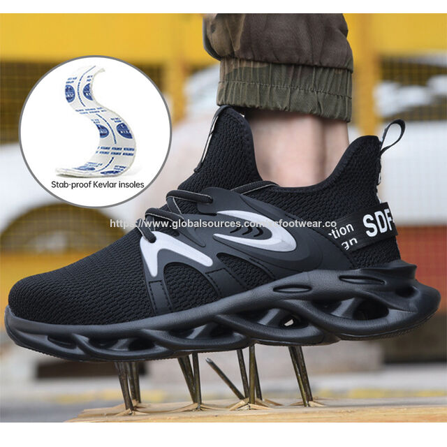 Zapatos de seguridad antideslizantes para hombre XC, fábrica de calzado