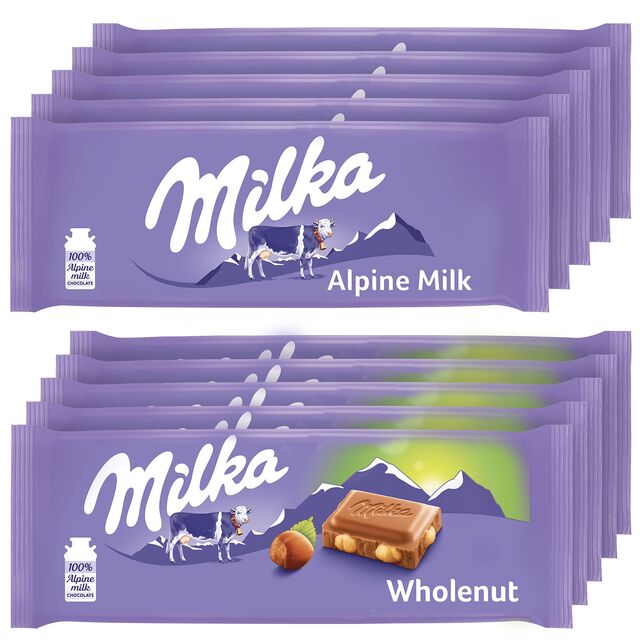 Chocolate Milka con descuento disponible para suministro al por mayor