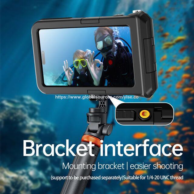 Boîtier Étanche 49FT/15M pour Plongée/Snorkeling pour iPhone - Sac de Protection de Plongée