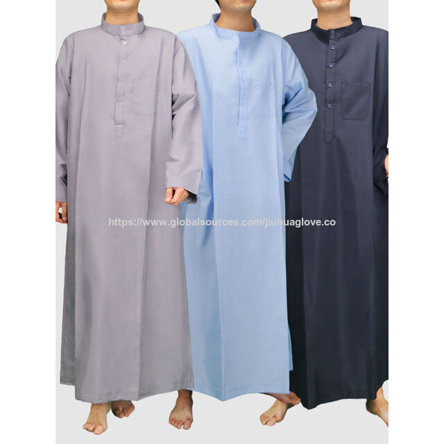 Gewand im Katar-Stil, Arabisch-orientalisches Dubai-Gewand, Arabisches Gewand, Muslimisches Gewand