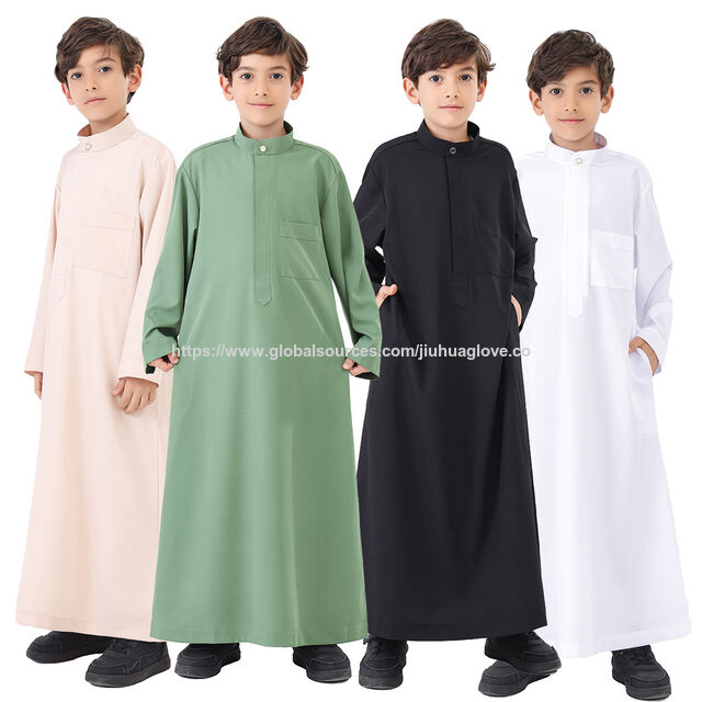 Gewand im Katar-Stil, Arabisch-orientalisches Dubai-Gewand, Arabisches Gewand, Muslimisches Gewand