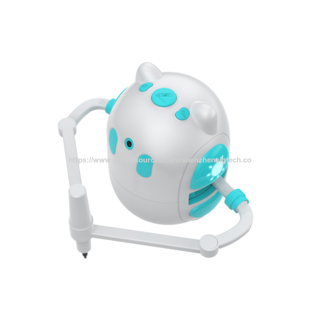 Wholesale kids painting robot to learn drawing and intelligent enlightenment kids drawing robot for painting education kid robot