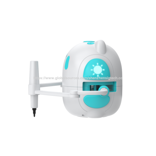 Wholesale kids painting robot to learn drawing and intelligent enlightenment kids drawing robot for painting education kid robot