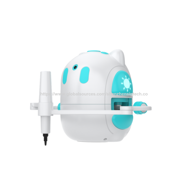 Wholesale kids painting robot to learn drawing and intelligent enlightenment kids drawing robot for painting education kid robot