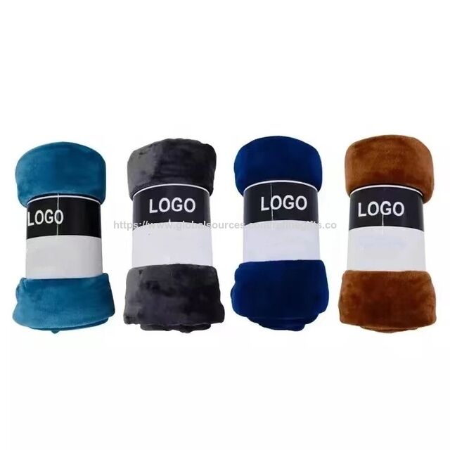 Mantas de Forro Polar Personalizadas con Diseños y Logotipo de Marca - Manta de Viaje de Felpa Personalizada por Sublimación