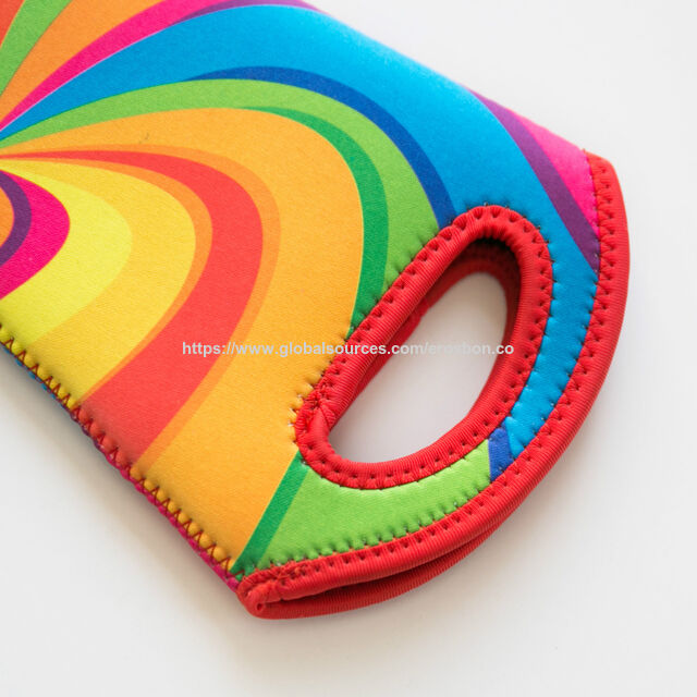 Guantes de cocina, manoplas para horno, guantes de neopreno, fabricados en neopreno, ambos lados con estampados de sublimación de moda. ¡Pedidos OEM bienvenidos!