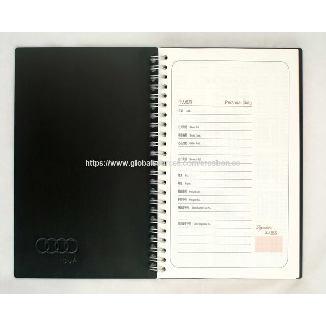 Libreta, Libretas promocionales, Cuadernos de trabajo, Libreta para apuntes, Hecho de aluminio, Tamaños y colores personalizados son aceptados, bienvenido pedido OEM