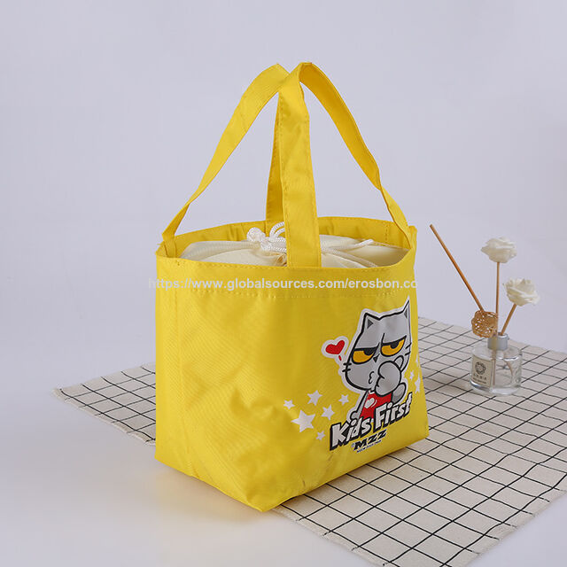 Sac isotherme fourre-tout, fabriqué en polyester/non-tissé, commandes OEM bienvenues, dimensions 29x21x34cm