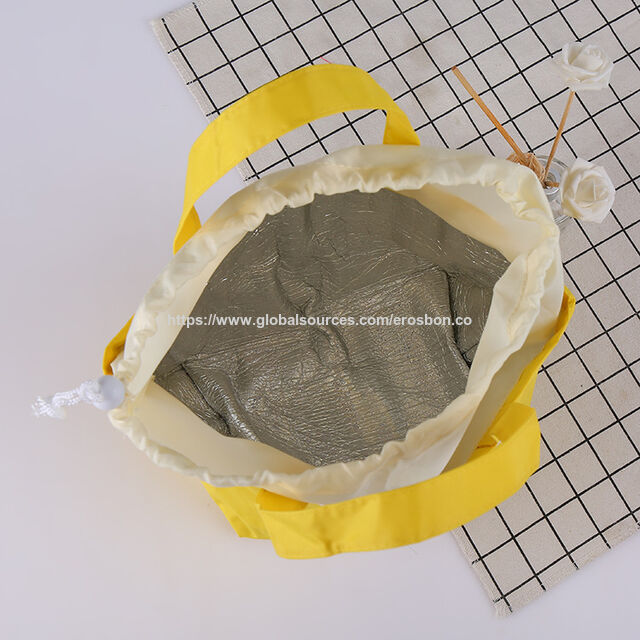 Sac isotherme fourre-tout, fabriqué en polyester/non-tissé, commandes OEM bienvenues, dimensions 29x21x34cm
