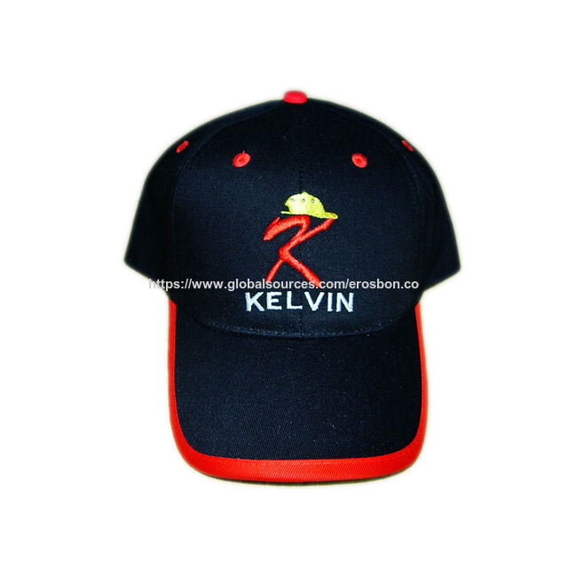 Gorra de béisbol con bordado, 100% algodón, se aceptan pedidos OEM.