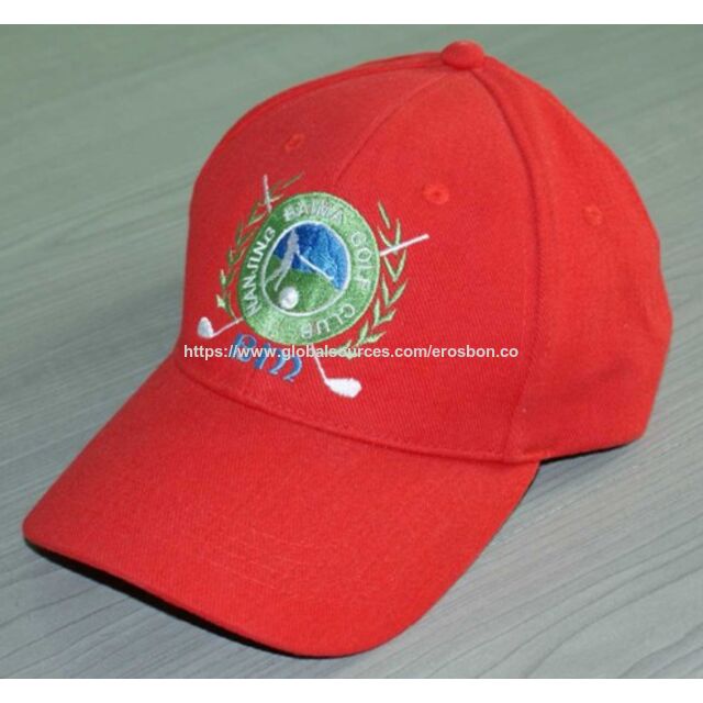 Gorra de béisbol con bordado, 100% algodón, se aceptan pedidos OEM.