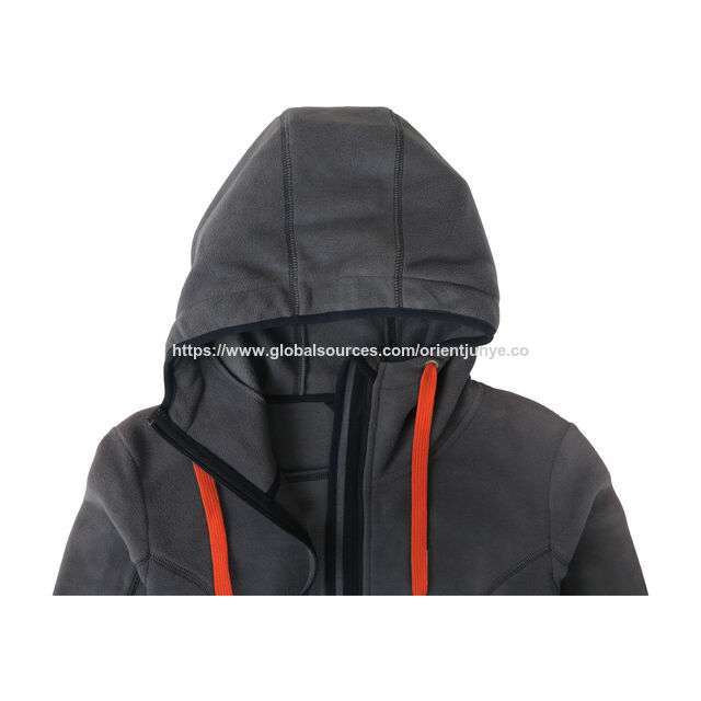 Dynamische Damen Polar Fleece Jacke mit Kapuze für einen aktiven Lebensstil