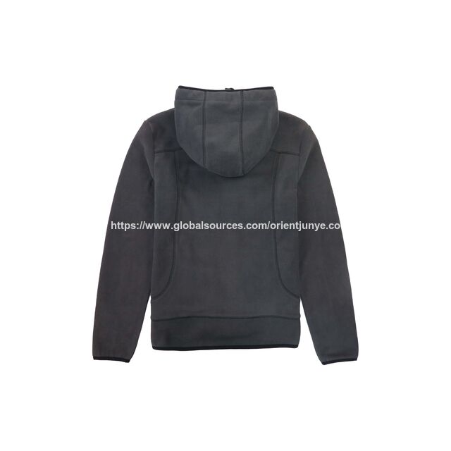 Dynamische Damen Polar Fleece Jacke mit Kapuze für einen aktiven Lebensstil