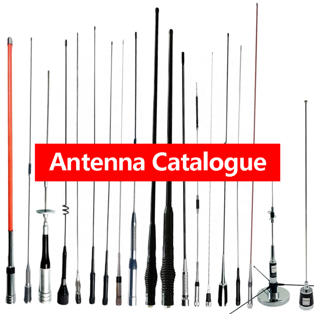 KENWORLD 150W Antenne CB Mobile à Gain Élevé 9dBi FRP Noire VHF UHF 4G
