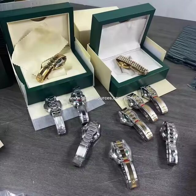Movimiento Mecánico de Lujo, Cristal de Zafiro, Acero Inoxidable Deportivo, Oro Blanco, Oro Amarillo, Moda de Negocios de Alta Gama, Edición Limitada