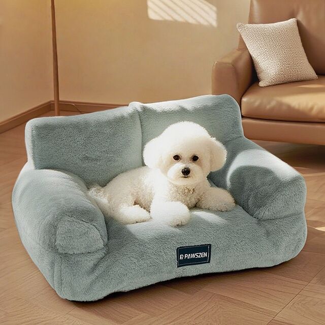 Waschbares Welpen-Schlafbett, Katzen-Sofa-Bett, Weiches Hundebett, Haustier-Deckenbett