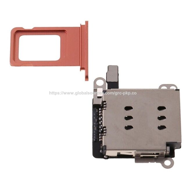 Dual SIM Kartenfach mit Leser Flexkabel für iPhone XR SIM Kartenleser Flexkabel