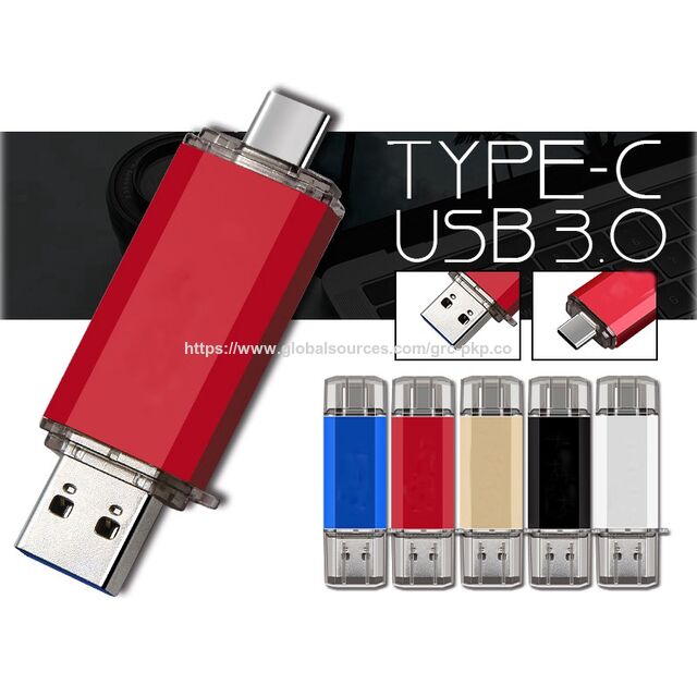 Memoria USB 2 en 1 OTG con Logo Personalizado, Nuevo Regalo, Tipo C, 32GB 3.0, 8GB, 16GB, 32GB, 64GB, 128GB - Pendrive USB para Promoción Empresarial