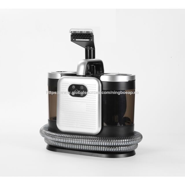 Aspirador de vapor para carpetes e sofás de 1650W, sucção de 15000Pa, esterilização a vapor quente, operação simples, leve, tela sensível ao toque - 4 modos de limpeza