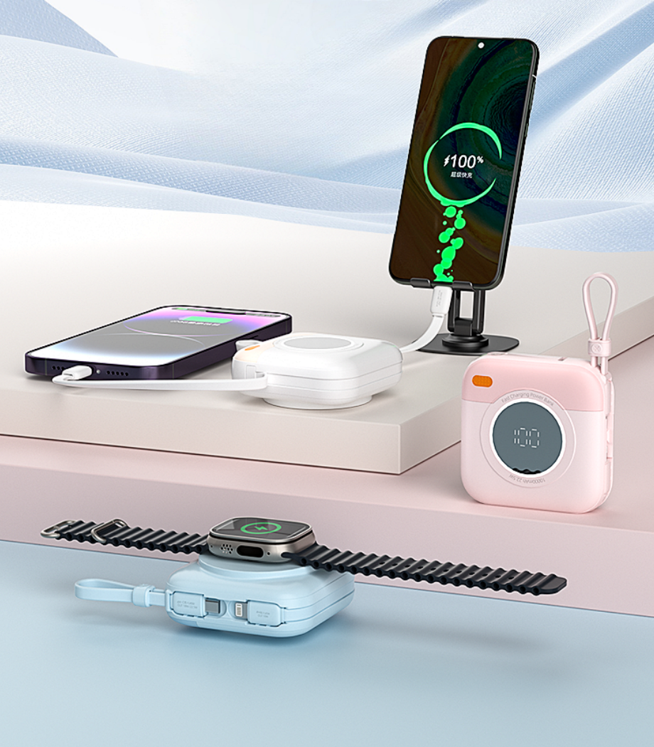 New Design 10000mah Ce Fast Charging 2 In 1 Custom Logo Powerbank ...