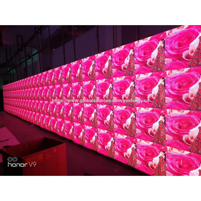 Promotion de Nouvel An à bas prix écran LED extérieur P4.81 écran LED de location