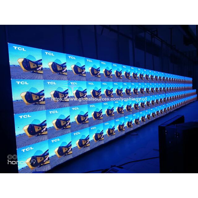 Pantalla LED para exteriores P4.81 de alto brillo, pantalla de pared LED SMD