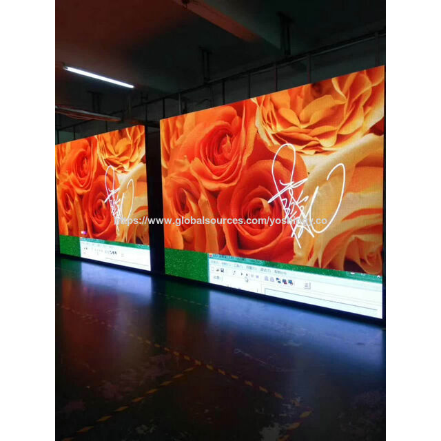 Promoción de Año Nuevo a bajo precio pantalla LED para exteriores P4 para instalación en pared