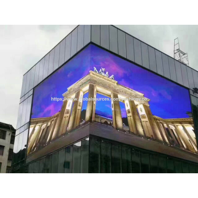 Promoción de Año Nuevo a bajo precio pantalla LED para exteriores P4 para instalación en pared